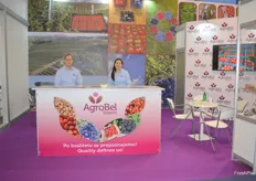 AgroBel are blueberry, cranberry and hazelnut producers in central Serbia. Attending their first show is Nehanja Klara and Bozic Hijatovic. The company exports their berries to the EU and Russia.